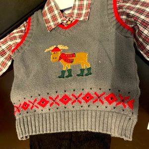 Boys Christmas 3 piece outfit